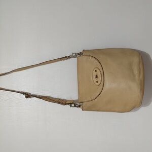 UGG Leather Hobo Bag with long strap